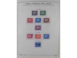 1854/2004, vorwiegend gestempelte Sammlung mit diversen Briefen, ab Strubli mit vielen besseren Werten, dabei Mi.-Nr. I-II, B