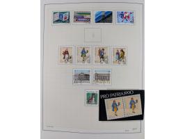 1854/2004, vorwiegend gestempelte Sammlung mit diversen Briefen, ab Strubli mit vielen besseren Werten, dabei Mi.-Nr. I-II, B