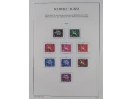 1854/2004, vorwiegend gestempelte Sammlung mit diversen Briefen, ab Strubli mit vielen besseren Werten, dabei Mi.-Nr. I-II, B