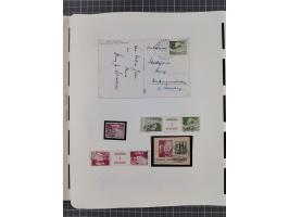 1850/2011, vorwiegend gestempelte Sammlung mit einigen Briefen, dabei Block 1 auf R-Brief, &nbsp;Block 2 mit Ersttagsstempel,