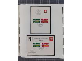 1850/2011, vorwiegend gestempelte Sammlung mit einigen Briefen, dabei Block 1 auf R-Brief, &nbsp;Block 2 mit Ersttagsstempel,