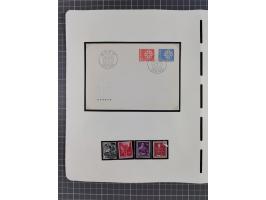 1850/2011, vorwiegend gestempelte Sammlung mit einigen Briefen, dabei Block 1 auf R-Brief, &nbsp;Block 2 mit Ersttagsstempel,