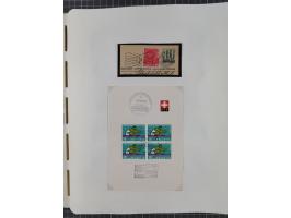 1850/2011, vorwiegend gestempelte Sammlung mit einigen Briefen, dabei Block 1 auf R-Brief, &nbsp;Block 2 mit Ersttagsstempel,