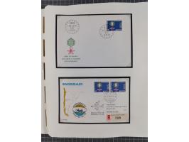 1850/2011, vorwiegend gestempelte Sammlung mit einigen Briefen, dabei Block 1 auf R-Brief, &nbsp;Block 2 mit Ersttagsstempel,