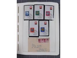 1850/2011, vorwiegend gestempelte Sammlung mit einigen Briefen, dabei Block 1 auf R-Brief, &nbsp;Block 2 mit Ersttagsstempel,