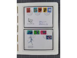 1850/2011, vorwiegend gestempelte Sammlung mit einigen Briefen, dabei Block 1 auf R-Brief, &nbsp;Block 2 mit Ersttagsstempel,