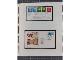 1850/2011, vorwiegend gestempelte Sammlung mit einigen Briefen, dabei Block 1 auf R-Brief, &nbsp;Block 2 mit Ersttagsstempel,