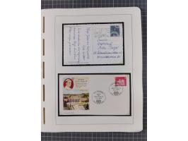 1850/2011, vorwiegend gestempelte Sammlung mit einigen Briefen, dabei Block 1 auf R-Brief, &nbsp;Block 2 mit Ersttagsstempel,