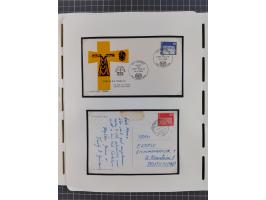 1850/2011, vorwiegend gestempelte Sammlung mit einigen Briefen, dabei Block 1 auf R-Brief, &nbsp;Block 2 mit Ersttagsstempel,