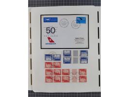 1850/2011, vorwiegend gestempelte Sammlung mit einigen Briefen, dabei Block 1 auf R-Brief, &nbsp;Block 2 mit Ersttagsstempel,