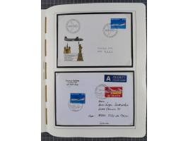 1850/2011, vorwiegend gestempelte Sammlung mit einigen Briefen, dabei Block 1 auf R-Brief, &nbsp;Block 2 mit Ersttagsstempel,