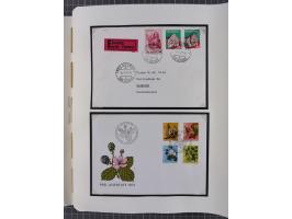 1850/2011, vorwiegend gestempelte Sammlung mit einigen Briefen, dabei Block 1 auf R-Brief, &nbsp;Block 2 mit Ersttagsstempel,