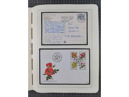 1850/2011, vorwiegend gestempelte Sammlung mit einigen Briefen, dabei Block 1 auf R-Brief, &nbsp;Block 2 mit Ersttagsstempel,