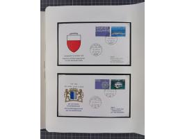 1850/2011, vorwiegend gestempelte Sammlung mit einigen Briefen, dabei Block 1 auf R-Brief, &nbsp;Block 2 mit Ersttagsstempel,