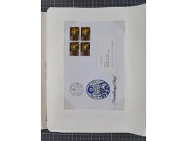 1850/2011, vorwiegend gestempelte Sammlung mit einigen Briefen, dabei Block 1 auf R-Brief, &nbsp;Block 2 mit Ersttagsstempel,