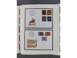 1850/2011, vorwiegend gestempelte Sammlung mit einigen Briefen, dabei Block 1 auf R-Brief, &nbsp;Block 2 mit Ersttagsstempel,