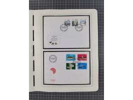 1850/2011, vorwiegend gestempelte Sammlung mit einigen Briefen, dabei Block 1 auf R-Brief, &nbsp;Block 2 mit Ersttagsstempel,