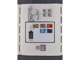 1850/2011, vorwiegend gestempelte Sammlung mit einigen Briefen, dabei Block 1 auf R-Brief, &nbsp;Block 2 mit Ersttagsstempel,