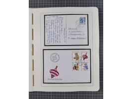 1850/2011, vorwiegend gestempelte Sammlung mit einigen Briefen, dabei Block 1 auf R-Brief, &nbsp;Block 2 mit Ersttagsstempel,