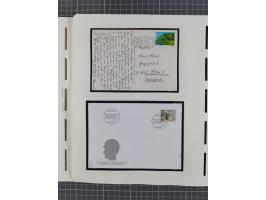 1850/2011, vorwiegend gestempelte Sammlung mit einigen Briefen, dabei Block 1 auf R-Brief, &nbsp;Block 2 mit Ersttagsstempel,