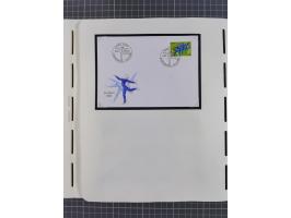 1850/2011, vorwiegend gestempelte Sammlung mit einigen Briefen, dabei Block 1 auf R-Brief, &nbsp;Block 2 mit Ersttagsstempel,