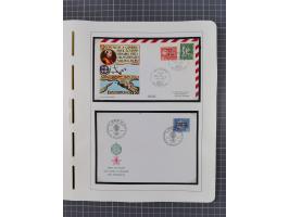 1850/2011, vorwiegend gestempelte Sammlung mit einigen Briefen, dabei Block 1 auf R-Brief, &nbsp;Block 2 mit Ersttagsstempel,