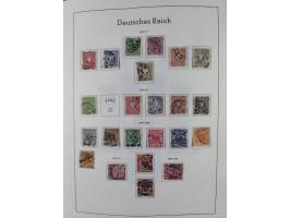1872/1946, ungebrauchte/postfrische und gestempelte Sammlung ab Deutsches Reich mit besseren, ab 1933 viele postfrische Ausga