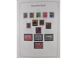 1872/1946, ungebrauchte/postfrische und gestempelte Sammlung ab Deutsches Reich mit besseren, ab 1933 viele postfrische Ausga
