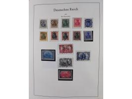 1872/1946, ungebrauchte/postfrische und gestempelte Sammlung ab Deutsches Reich mit besseren, ab 1933 viele postfrische Ausga