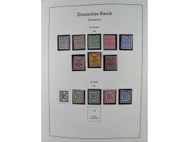 1872/1946, ungebrauchte/postfrische und gestempelte Sammlung ab Deutsches Reich mit besseren, ab 1933 viele postfrische Ausga