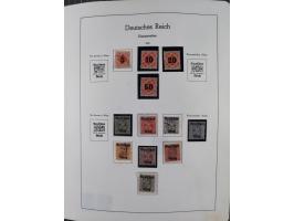 1872/1946, ungebrauchte/postfrische und gestempelte Sammlung ab Deutsches Reich mit besseren, ab 1933 viele postfrische Ausga