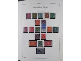 1872/1946, ungebrauchte/postfrische und gestempelte Sammlung ab Deutsches Reich mit besseren, ab 1933 viele postfrische Ausga