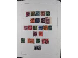 1872/1946, ungebrauchte/postfrische und gestempelte Sammlung ab Deutsches Reich mit besseren, ab 1933 viele postfrische Ausga