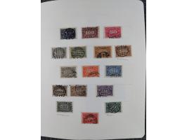 1872/1946, ungebrauchte/postfrische und gestempelte Sammlung ab Deutsches Reich mit besseren, ab 1933 viele postfrische Ausga