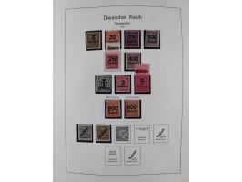 1872/1946, ungebrauchte/postfrische und gestempelte Sammlung ab Deutsches Reich mit besseren, ab 1933 viele postfrische Ausga