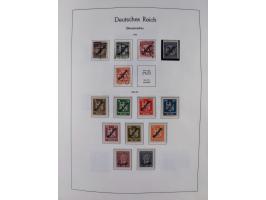 1872/1946, ungebrauchte/postfrische und gestempelte Sammlung ab Deutsches Reich mit besseren, ab 1933 viele postfrische Ausga