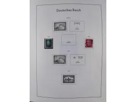 1872/1946, ungebrauchte/postfrische und gestempelte Sammlung ab Deutsches Reich mit besseren, ab 1933 viele postfrische Ausga