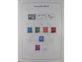 1872/1946, ungebrauchte/postfrische und gestempelte Sammlung ab Deutsches Reich mit besseren, ab 1933 viele postfrische Ausga