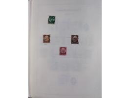 1872/1946, ungebrauchte/postfrische und gestempelte Sammlung ab Deutsches Reich mit besseren, ab 1933 viele postfrische Ausga