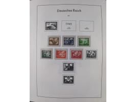 1872/1946, ungebrauchte/postfrische und gestempelte Sammlung ab Deutsches Reich mit besseren, ab 1933 viele postfrische Ausga
