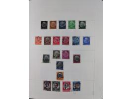 1872/1946, ungebrauchte/postfrische und gestempelte Sammlung ab Deutsches Reich mit besseren, ab 1933 viele postfrische Ausga