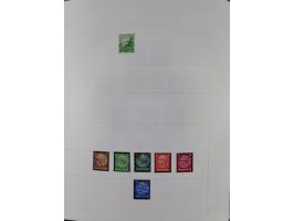 1872/1946, ungebrauchte/postfrische und gestempelte Sammlung ab Deutsches Reich mit besseren, ab 1933 viele postfrische Ausga