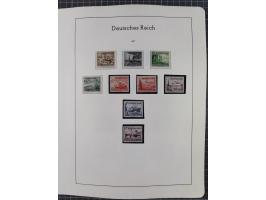 1872/1946, ungebrauchte/postfrische und gestempelte Sammlung ab Deutsches Reich mit besseren, ab 1933 viele postfrische Ausga