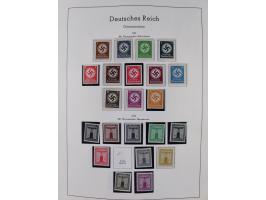 1872/1946, ungebrauchte/postfrische und gestempelte Sammlung ab Deutsches Reich mit besseren, ab 1933 viele postfrische Ausga