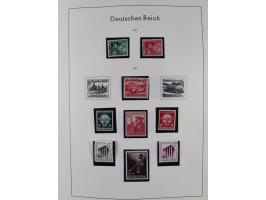 1872/1946, ungebrauchte/postfrische und gestempelte Sammlung ab Deutsches Reich mit besseren, ab 1933 viele postfrische Ausga