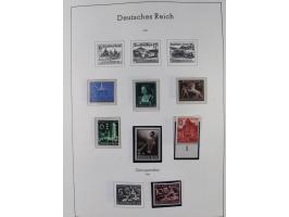 1872/1946, ungebrauchte/postfrische und gestempelte Sammlung ab Deutsches Reich mit besseren, ab 1933 viele postfrische Ausga