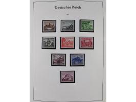 1872/1946, ungebrauchte/postfrische und gestempelte Sammlung ab Deutsches Reich mit besseren, ab 1933 viele postfrische Ausga
