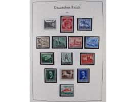 1872/1946, ungebrauchte/postfrische und gestempelte Sammlung ab Deutsches Reich mit besseren, ab 1933 viele postfrische Ausga