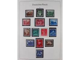 1872/1946, ungebrauchte/postfrische und gestempelte Sammlung ab Deutsches Reich mit besseren, ab 1933 viele postfrische Ausga