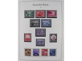 1872/1946, ungebrauchte/postfrische und gestempelte Sammlung ab Deutsches Reich mit besseren, ab 1933 viele postfrische Ausga